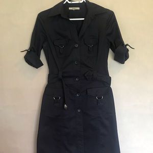 RW&CO deep blue - sailor/shirt dress XS